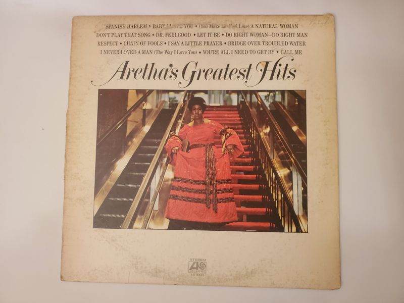 Aretha Franklin Aretha's Greatest Hits vinyl record